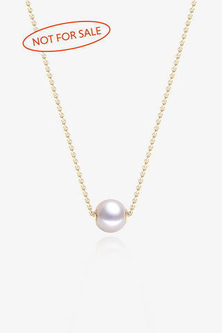 14K gold Akoya Pearl Necklace - Zaiyou Jewelry