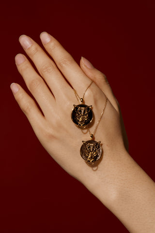 Lab Grown Diamond Chinese Zodiac Charm in Yellow Gold-Pig Pendant