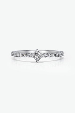 Lab Grown Diamond Rhombus Ring(1/3 ct. tw.) - Zaiyou Jewelry