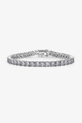Lab Grown Diamond Tennis Bracelet in Yellow/White Gold (15 1/5 ct. tw.) - Zaiyou Jewelry