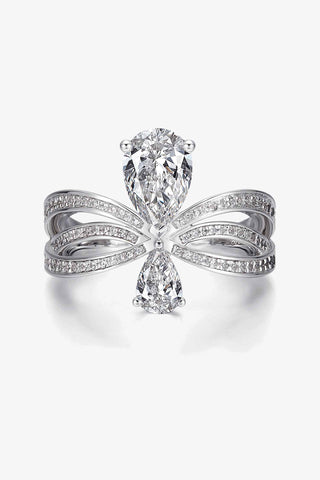 Lab Diamond Engagement Ring in White Gold - Eros