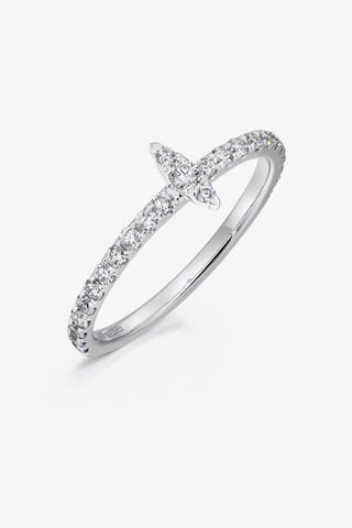 Lab Grown Diamond Marquise Ring(3/8 ct. tw.) - Zaiyou Jewelry