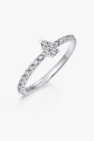 Lab Grown Diamond Pear Ring(2/5 ct. tw.) - Zaiyou Jewelry