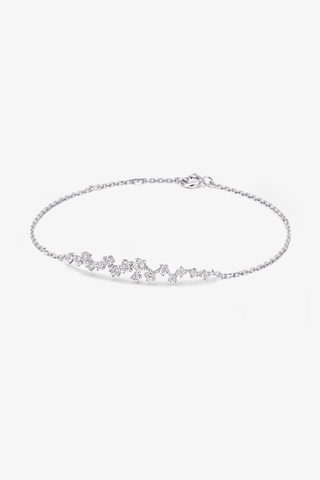 Lab Grown Diamond Bracelet in Yellow/White Gold - Zaiyou Jewelry