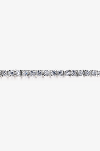 Lab Grown Diamond Tennis Bracelet in Yellow/White Gold (2 ct. tw.) - Zaiyou Jewelry