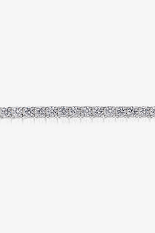 Lab Grown Diamond Tennis Bracelet in Yellow/White Gold (4 ct. tw.) - Zaiyou Jewelry