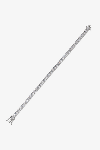 Lab Grown Diamond Tennis Bracelet in Yellow/White Gold (15 1/5 ct. tw.) - Zaiyou Jewelry