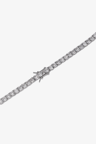 Lab Grown Diamond Tennis Necklace in Yellow/White Gold (23 9/10 ct. tw.) - Zaiyou Jewelry