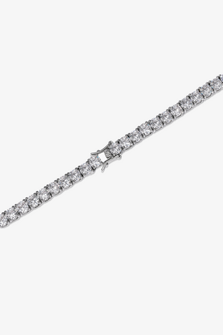 Lab Grown Diamond Tennis Necklace in Yellow/White Gold (38 2/3 ct. tw.) - Zaiyou Jewelry